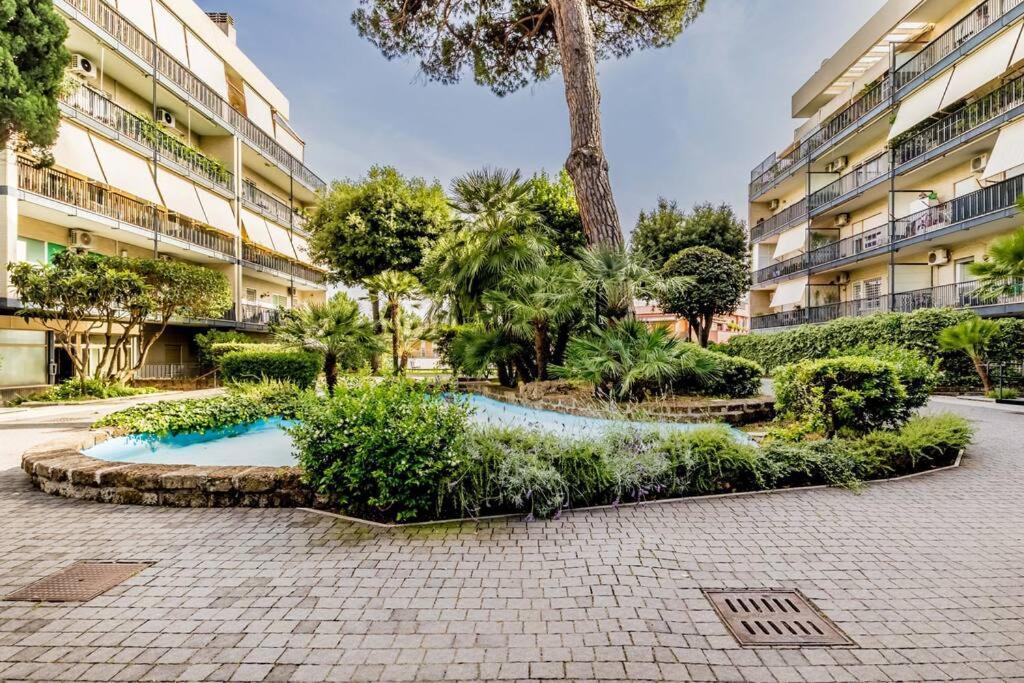 Luxury Apartment Front Of Cavalieri Hilton Hotel Rom Exteriör bild